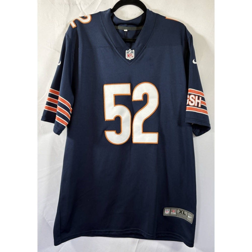 Nike football jersey size‎ XL chicago Bears # 52 Khalil Mack sewn on